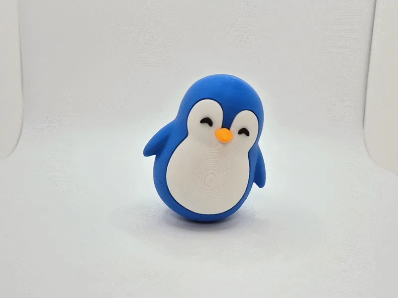 Cute Wobbly Penguin – NO AMS view 2