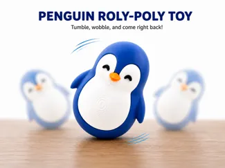 Cute Wobbly Penguin  – NO AMS