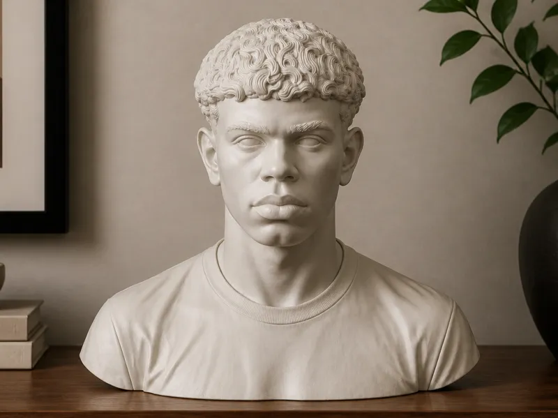 Lamine Yamal Bust - Barcelona / Spain