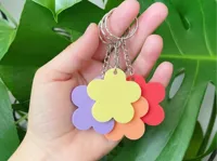 Porte-clés fleur — photo 1