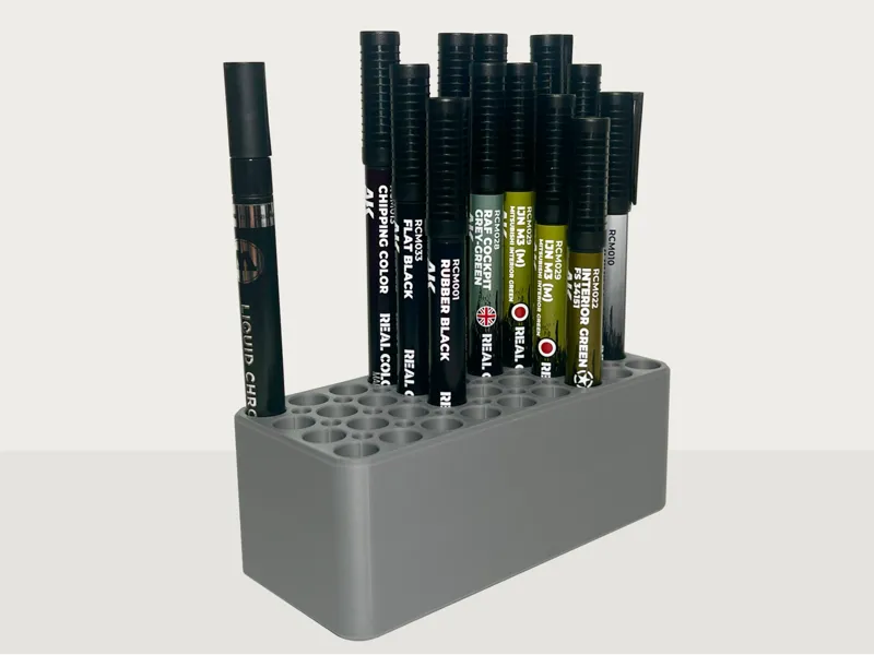 Marker Holder Stand — AK Real Color|Molotow|Gundam