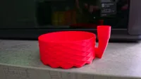 0.2mm layer, 2 walls, 5% infill - less filament 110mm 
