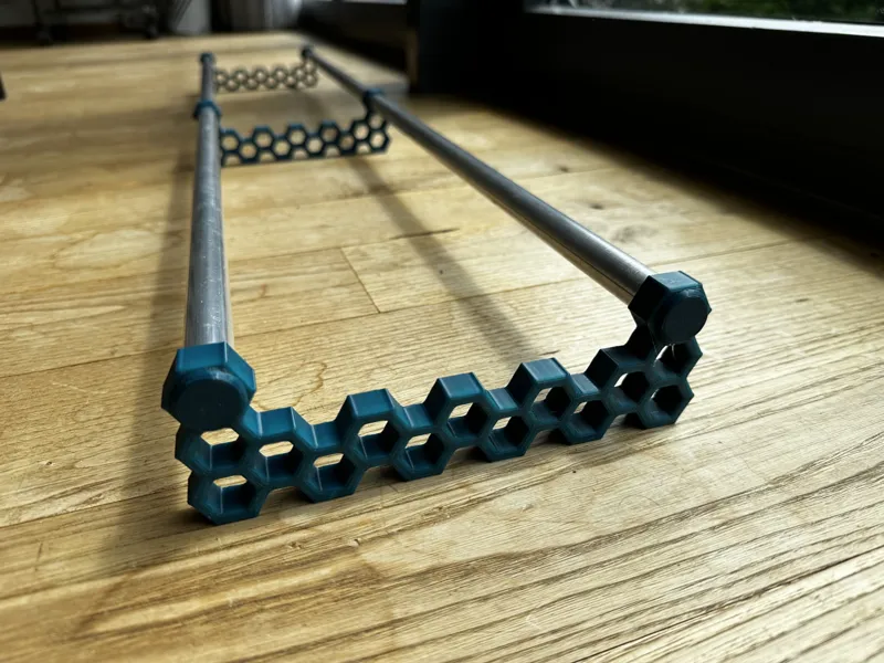 Filament Spool Shelf – Hexagonal Style Brackets