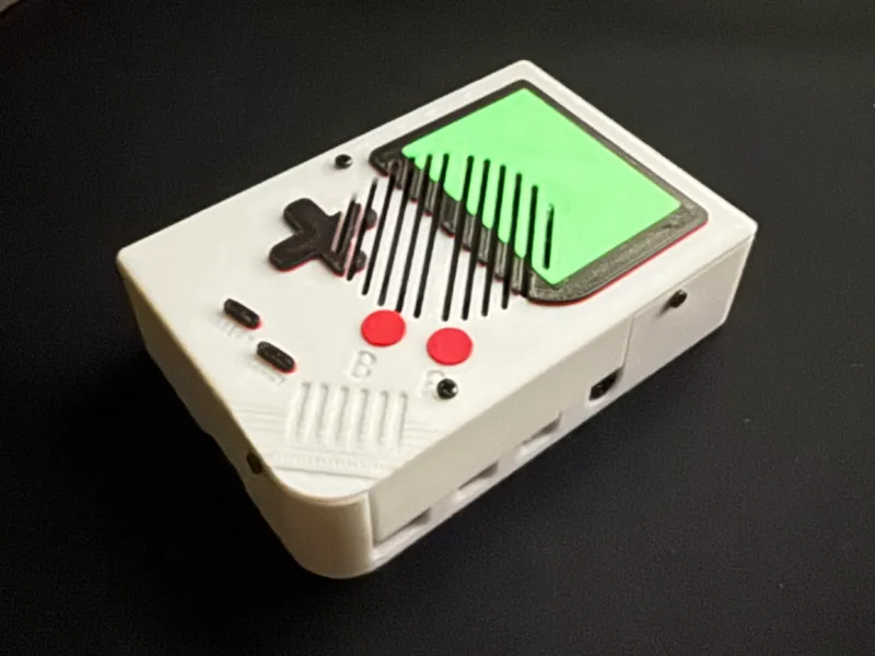 Retro-Gaming Raspberry Pi 4 Case