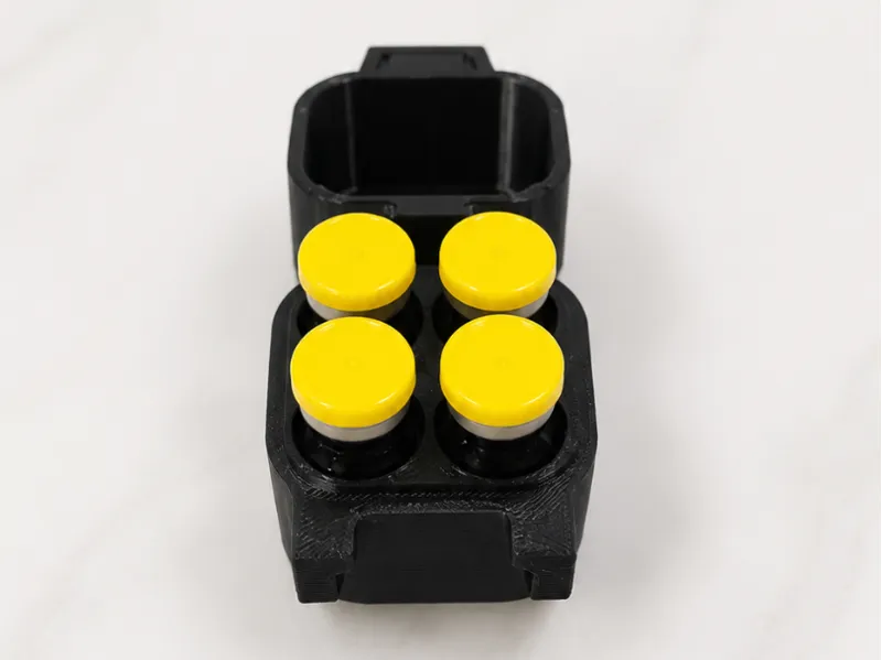 Compact 3ml Peptide case (4 vials)