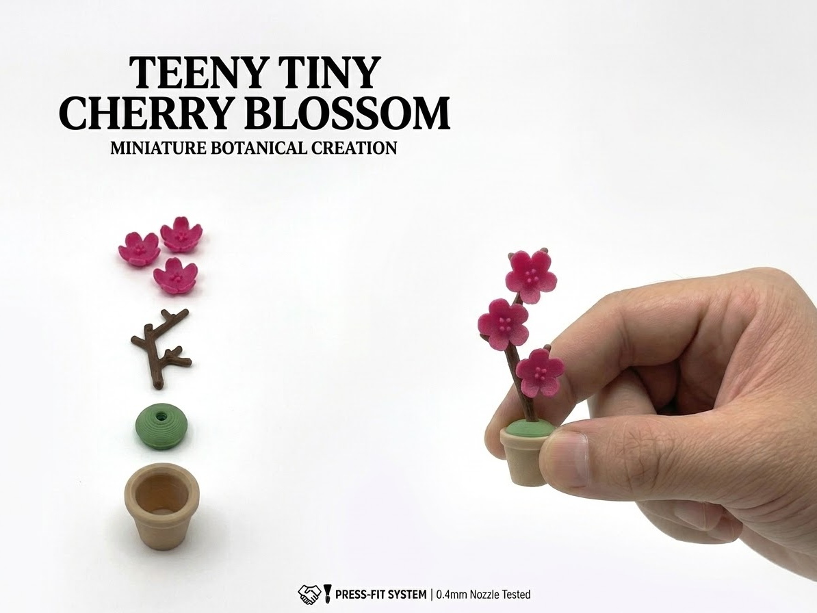 Teeny Tiny Cherry Blossom - No AMS/Press-Fit - 1