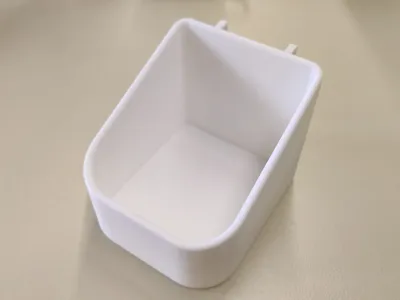 Formlabs Resin bottle mount for Ikea Skadis Board