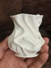 Creased Silk Large Vase 110x109x120mm