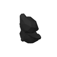 Panda mignon low poly — photo 3