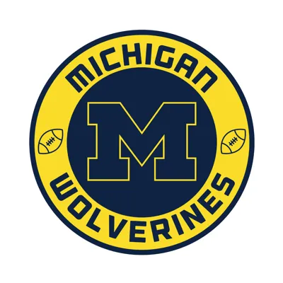 Michigan Wolverines Coaster 2mm