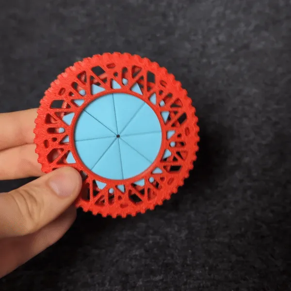 Fidget Iris - 8 Sliders Snapfit