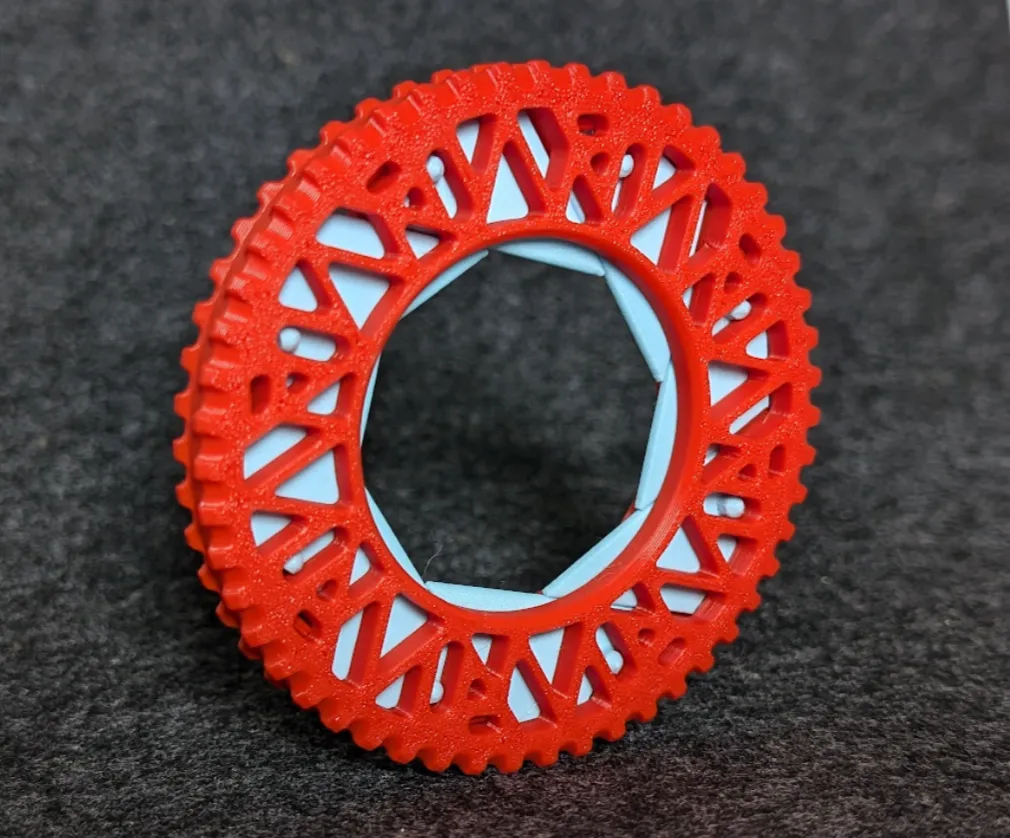Fidget Iris - 8 Sliders Snapfit view 2