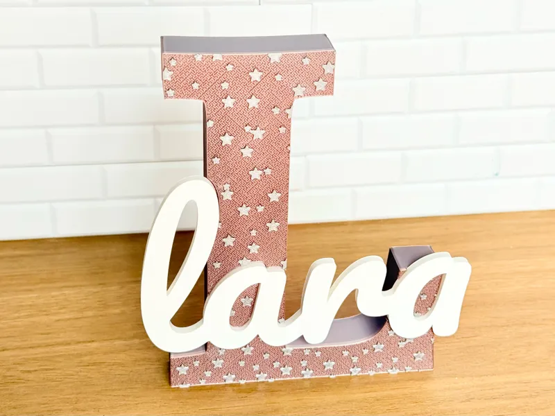 Lara - Letter with Stars