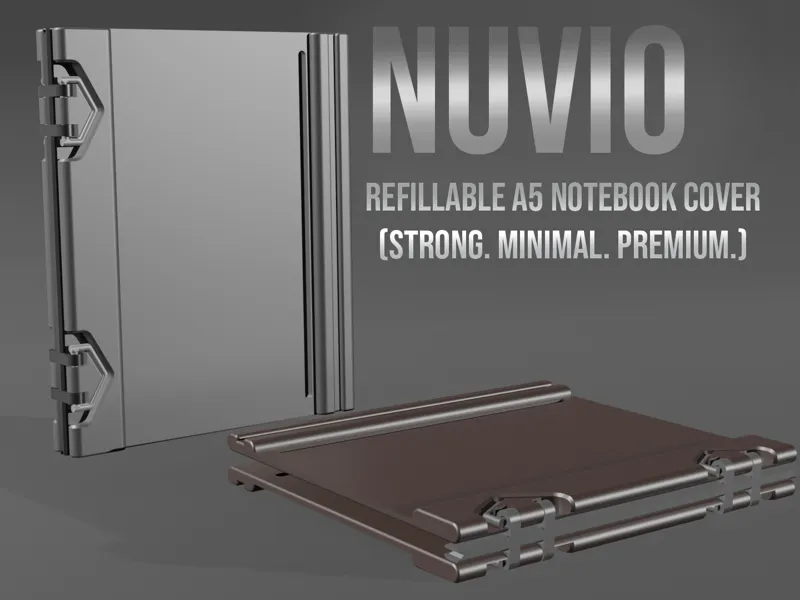 Nuvio - Foldable A5 Paper Notebook Cover