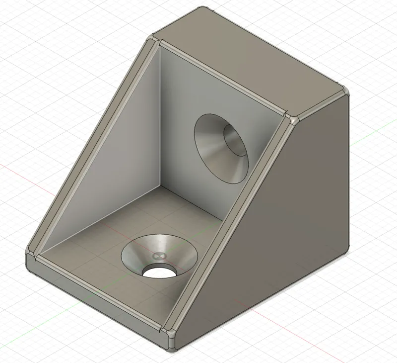 L Bracket for attaching table top