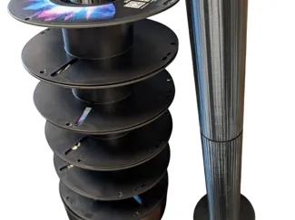 Simple Spool Bin Stand 