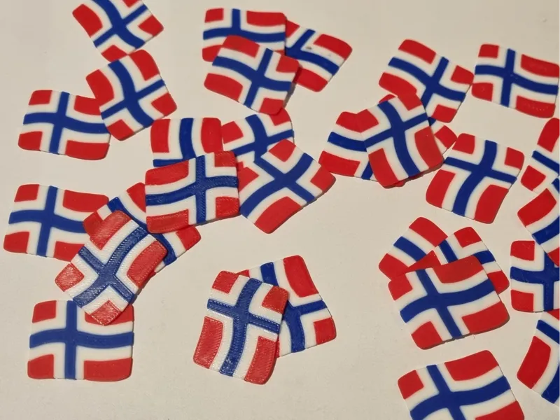 Norwegian flags