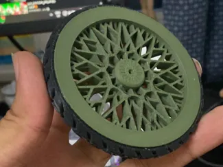 Fancy silicon wheel for tt Motor