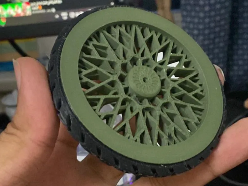 Fancy silicon wheel for tt Motor 