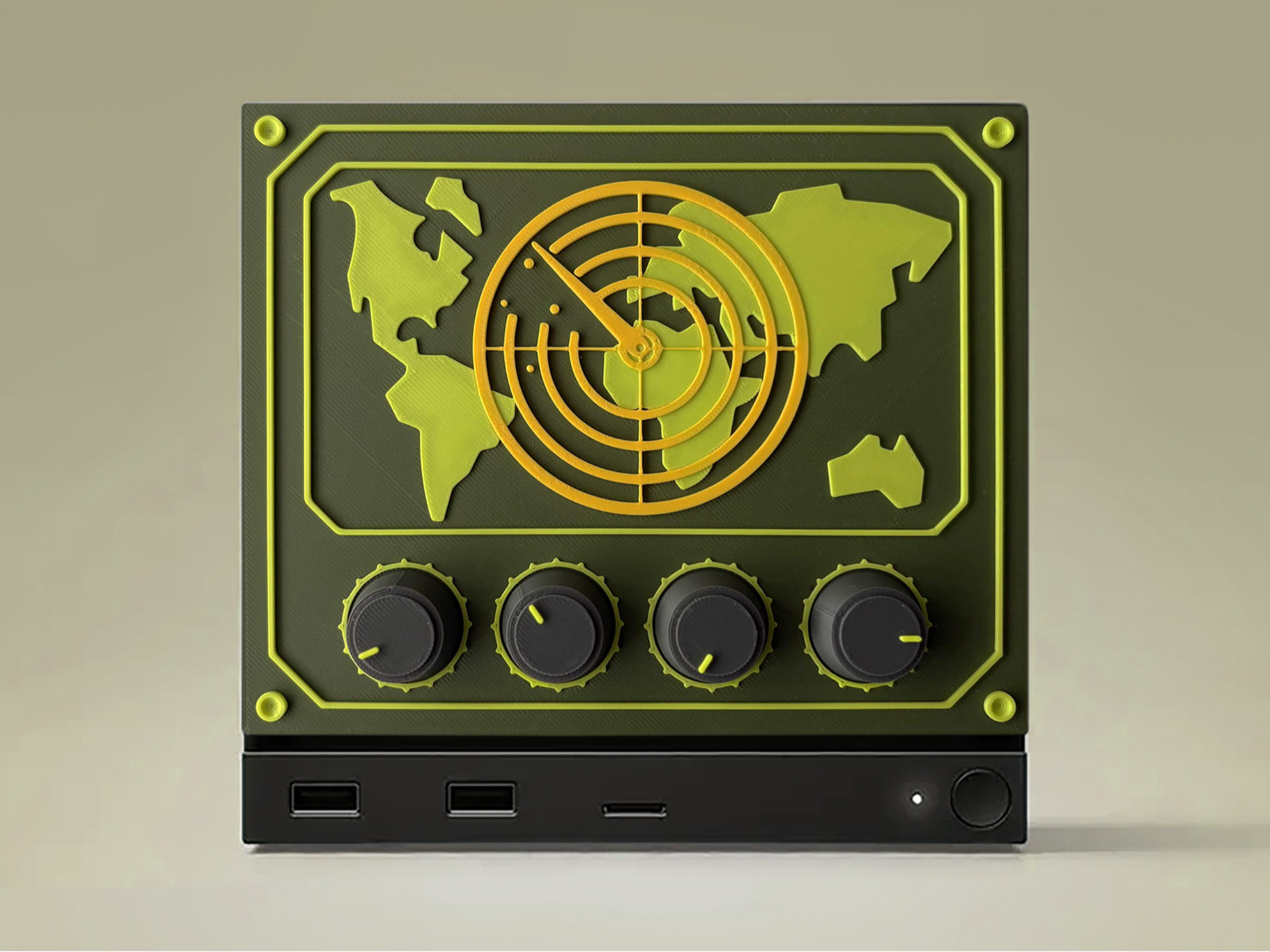 Steam Machine Radar Face Plate