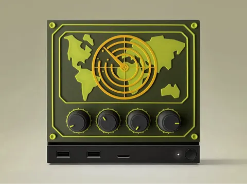 Steam Machine Radar Face Plate
