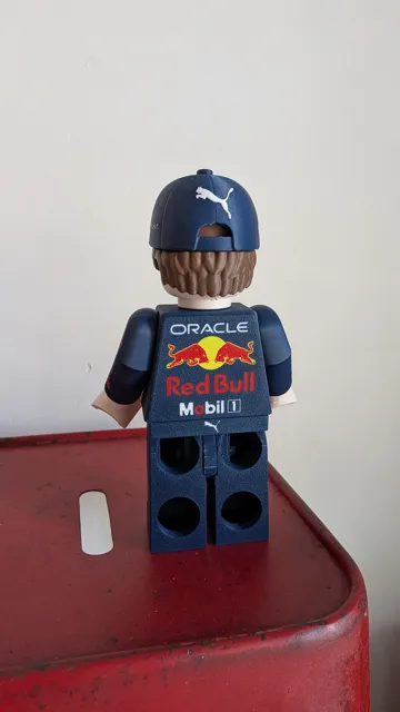 Figura decorativa: Max Verstappen – F1 Racing Legend | LEGEND SERIES — vista de referencia 5