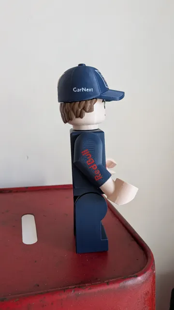 Figura decorativa: Max Verstappen – F1 Racing Legend | LEGEND SERIES — vista de referencia 4