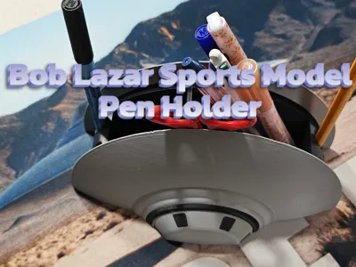 UFO Model Multipart Pen Holder