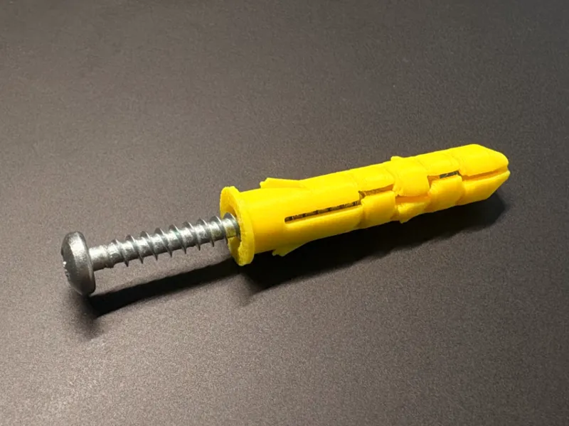 M4  Plastic Wall Anchor D8mm塑胶膨胀螺钉
