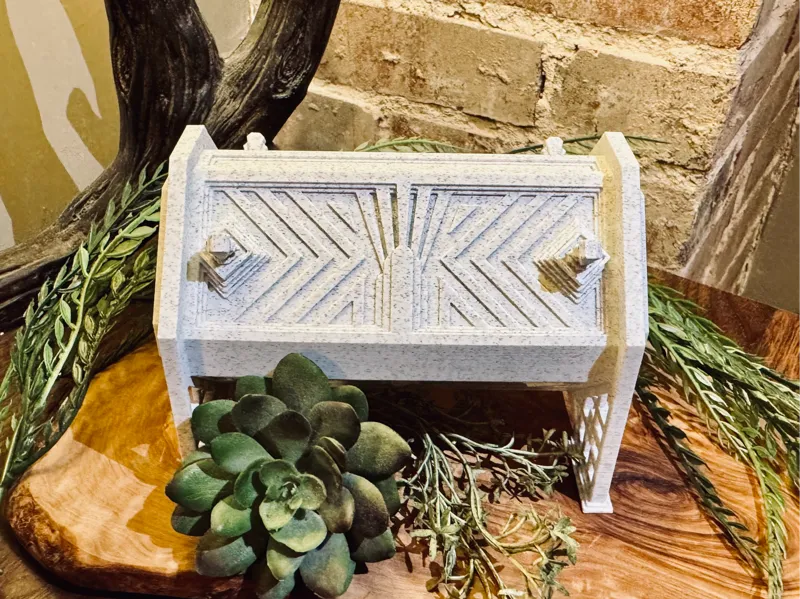 Art Deco Puzzle Pin Vault