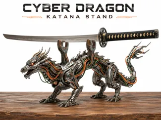 CYBER DRAGON KATANA STAND