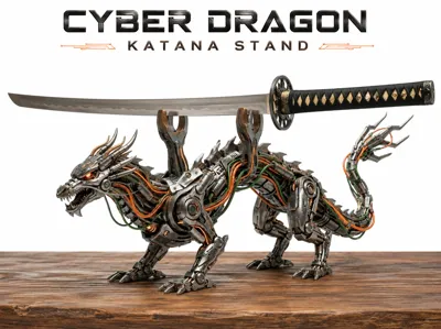 CYBER DRAGON KATANA STAND 