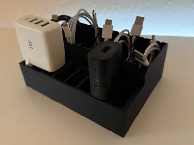 USB - Organizer for Cables & EU Chargers