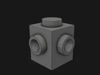 4733 Brick 1x1 with Studs on 4 Sides
