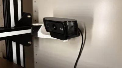 Ender 3 V2 webcam mount for klipper or octoprint