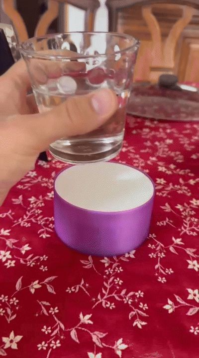 LUMODRINK il sottobicchiere che si illumina