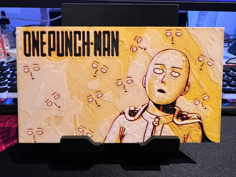 One punch man - Hueforge