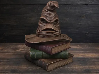 Harry Potter Sorting Hat Bookshelf Ornament