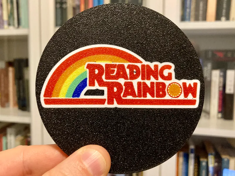 Reading Rainbow Coaster