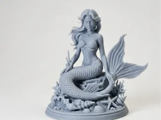 La Sirena degli Abissi: Scultura Narrativa