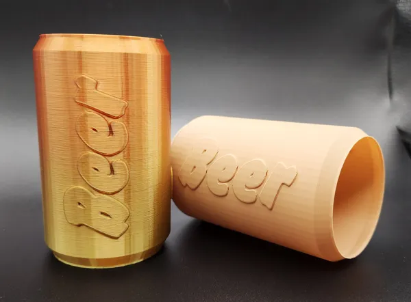 Canette de bière - mode vase