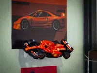 Support mural invisible pour voiture miniature F1 — photo 1