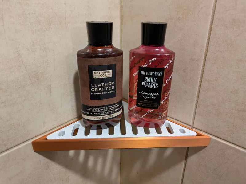 Modular Shower Shelf