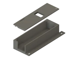 Case for the Olimex ESP32-POE-ISO Board