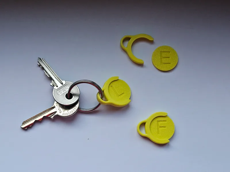 Coin shopping and key ring