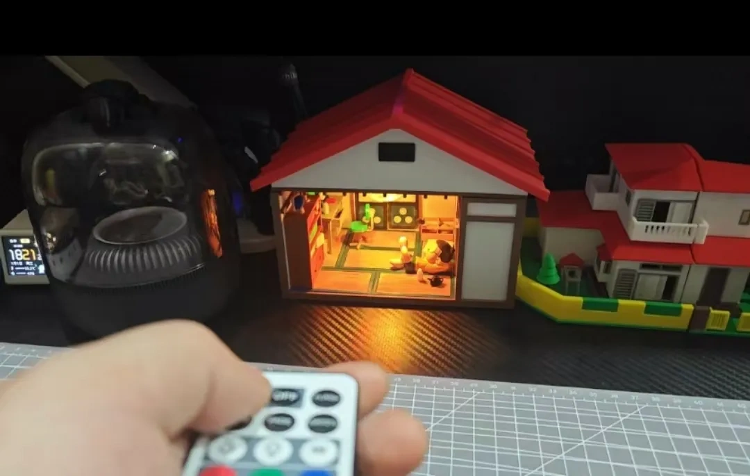 Miniatura 3 do modelo 3D 哆啦A梦（大雄的家）