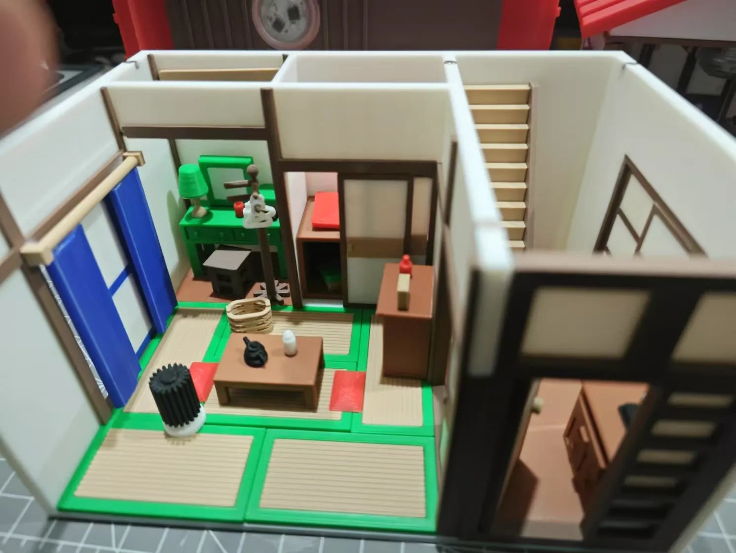 Miniatura 2 do modelo 3D 哆啦A梦（大雄的家）