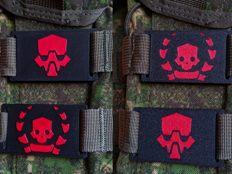 Helldivers Truth Enforcers MOLLE patch AMS/No-AMS