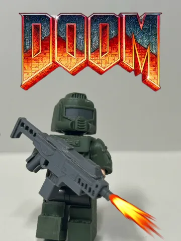 Modelo para impresión 3D: Brick doom guy inspired armor — vista de referencia 2