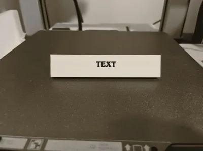 Text Plaque (Customizable!)
